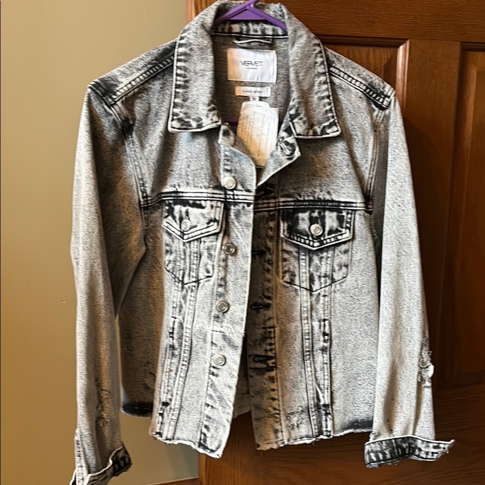Women's Black Denim Jacket